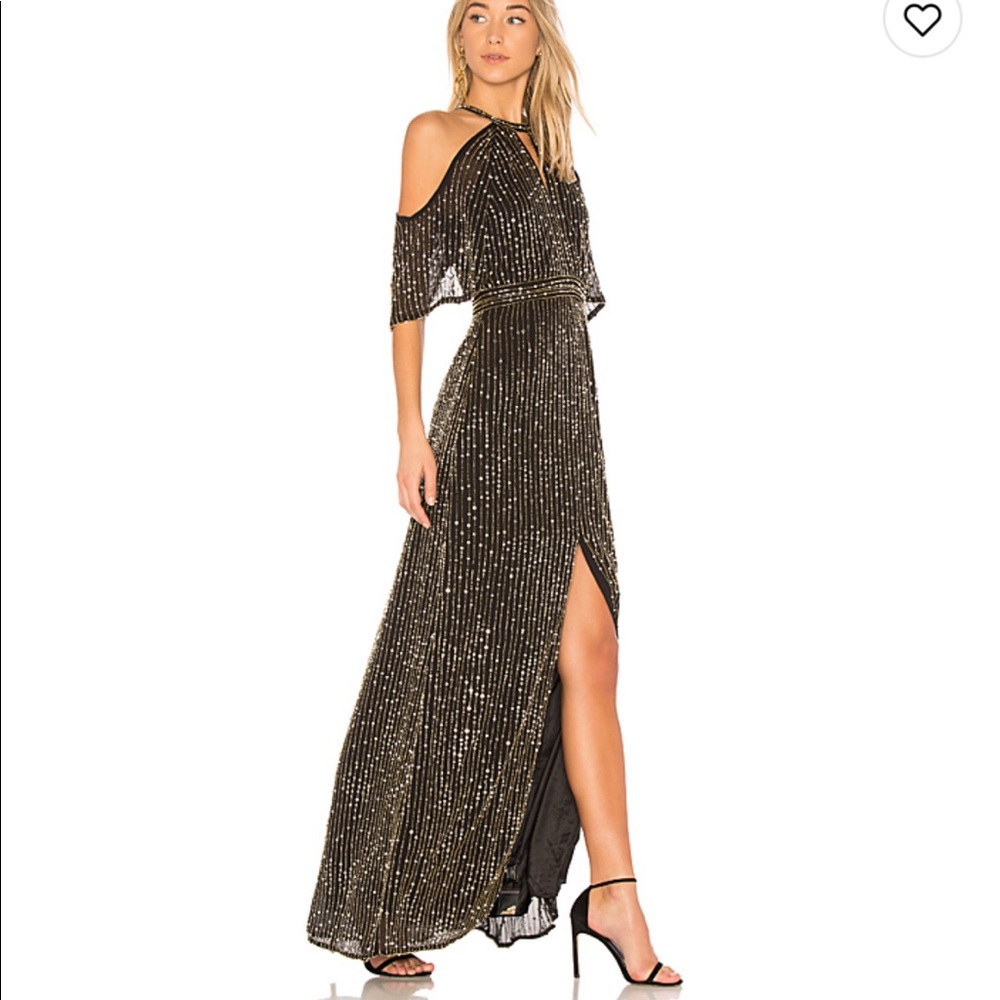 Gorgeous Beaded Gown by Parker Black.